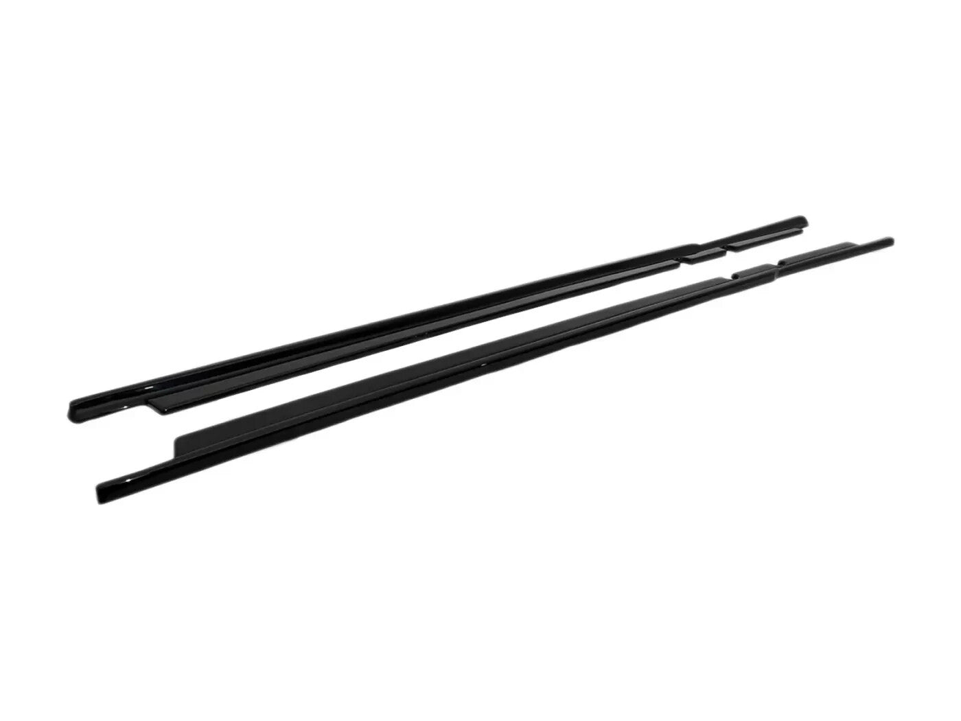 Motordrome Side Skirts Extensions Seat Leon Mk4 FR / Cupra Leon Gloss Black