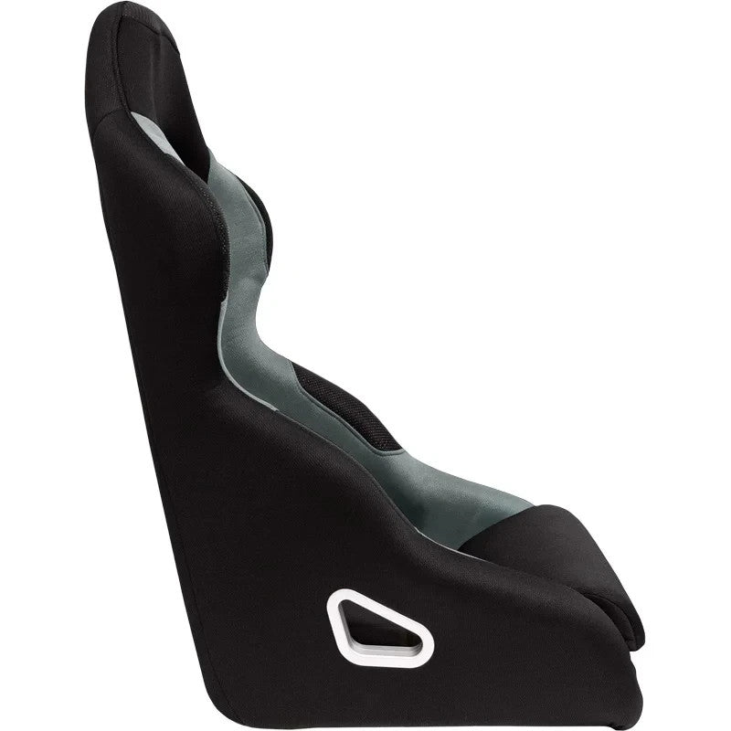 ATST x1 Fixed Back Drift Track Bucket Seat Black Grey Car Van Bus Sim + slides