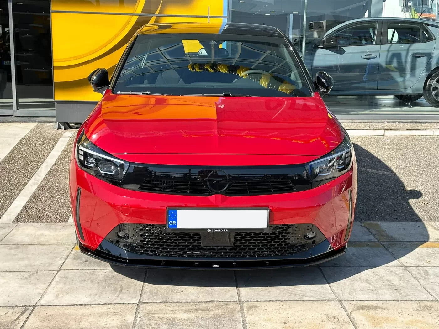 Motordrome Design Front Bumper Lower Splitter Opel Vauxhall Corsa F Facelift 23+