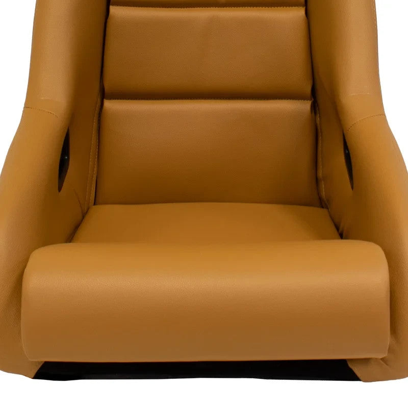 ATST x1 BS1 Universal Classic Bucket Seats Tan Beige Synth leather + slides