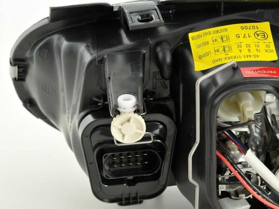 FKA Pair DEPO Headlights VW Golf 4 1J 98-03 black Universal RHD LHD