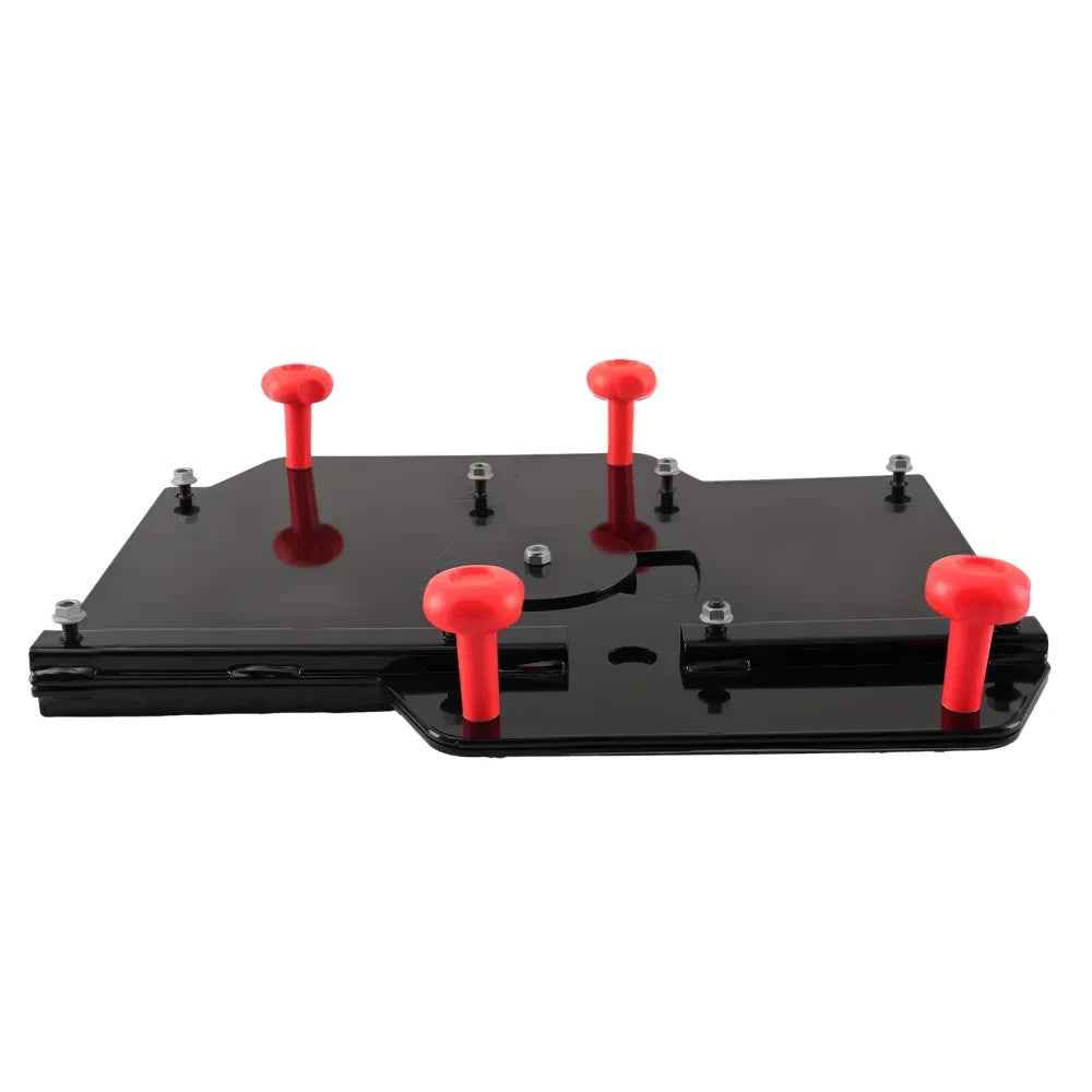 MXPR 180 Degree Double Swivel Seat Base VW Transporter T5 T6 Passenger Side Blk