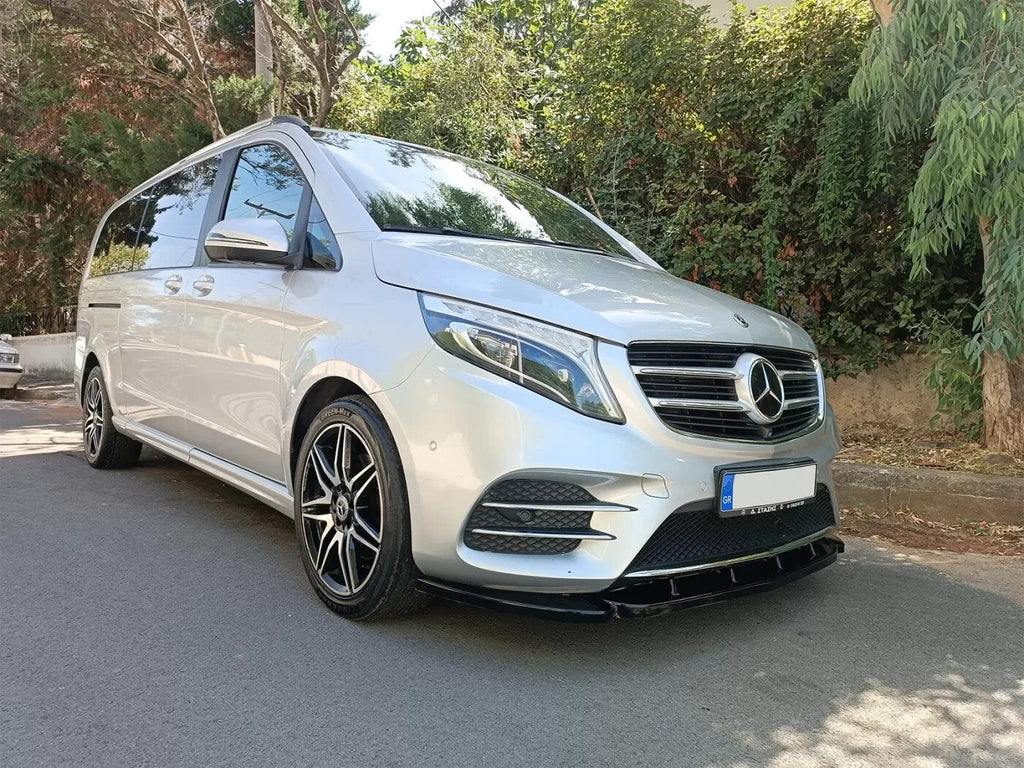 Motordrome Front Bumper Splitter Spoiler Mercedes V-Class W447 AMG-Line 2014+
