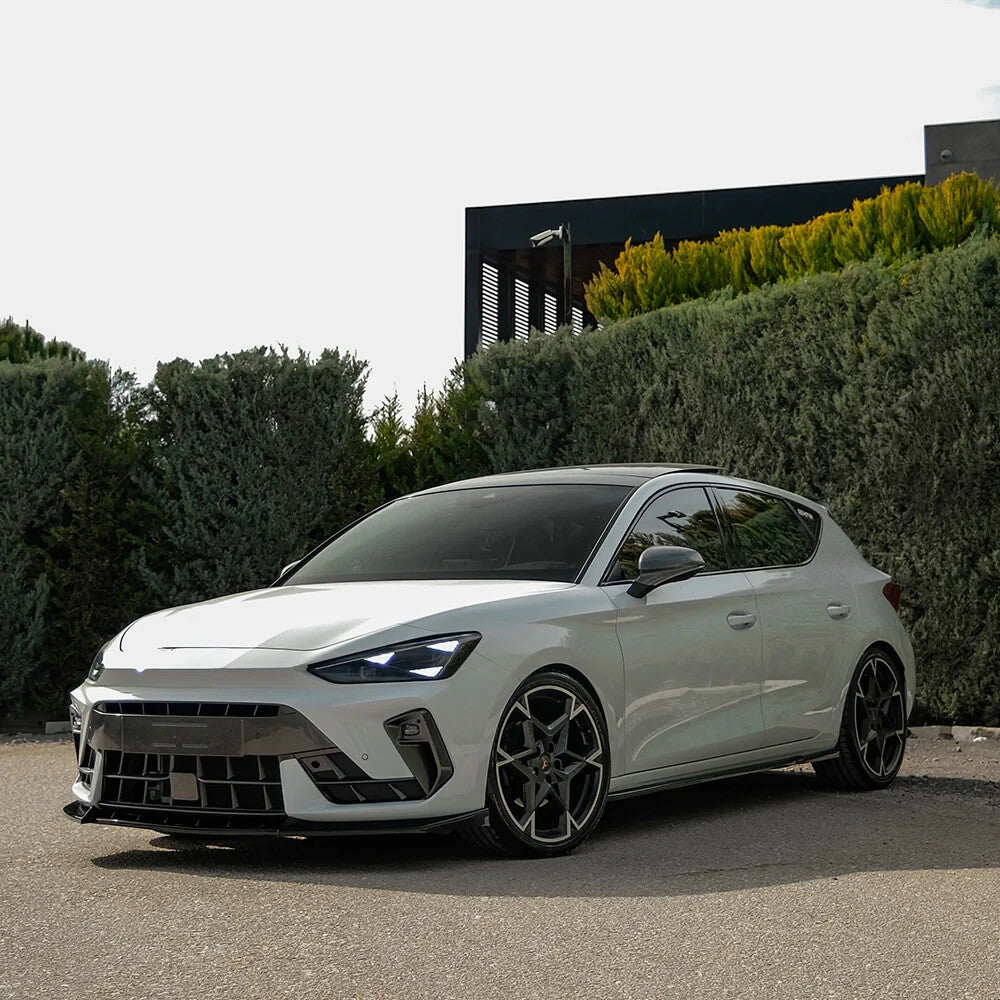 OW Front Bumper Splitter CUPRA Leon MK1 Facelift 2024+ TUV ABS Gloss Black