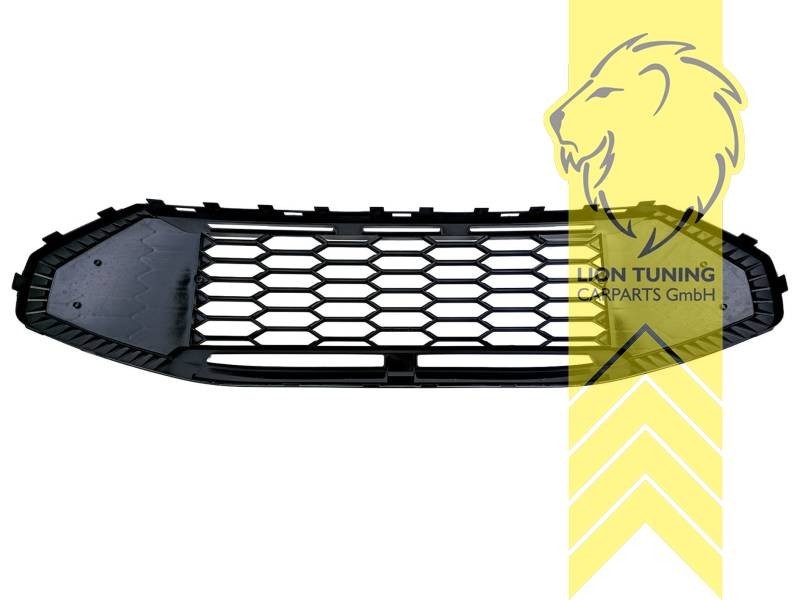 LTG Sport grille radiator grille Ford Tourneo Transit Custom 2 glossy black 23+