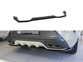 Motordrome Rear Splitter Diffusor Cupra Leon Mk1 Hatchback 2020- Black Gloss ABS