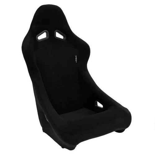 ATST x1 Universal Budget Fixed Back Bucket Seat Black Fabric Drift Track Rally