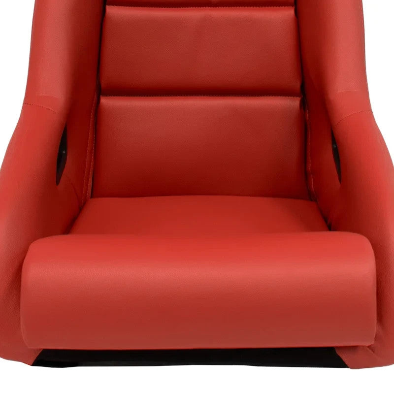 ATST x1 BS1 Universal Classic Bucket Seats Red Synth leather + slides