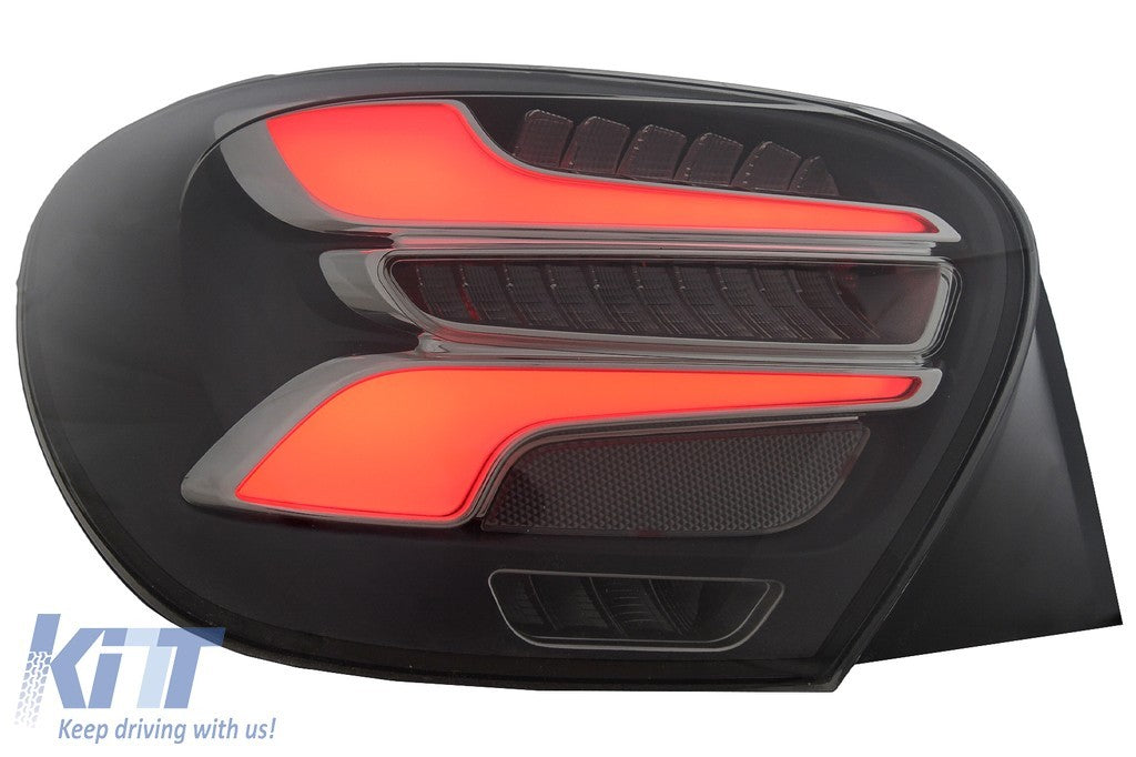 KT Pair LED Rear Lights Merc A-Class W176 13-08.15 Smoke Facelift AMG Style LHD