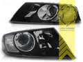 LTG Pair LED DRL Headlights Skoda Octavia 2 1Z sedan Combi 04-08 black LHD