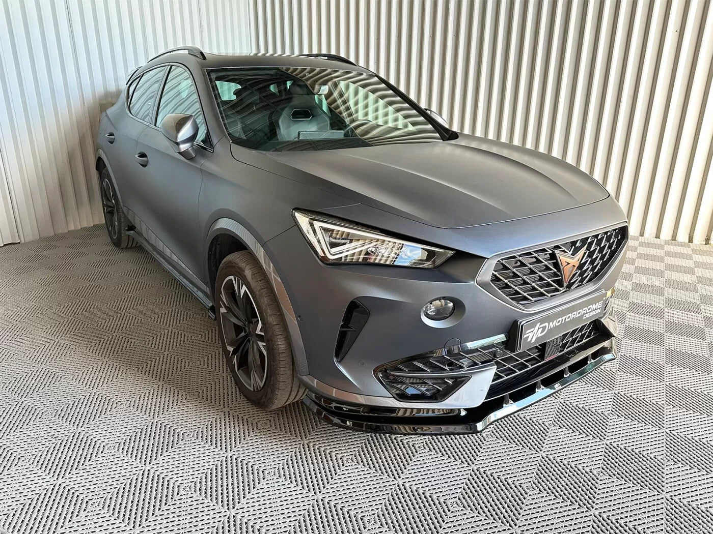 Motordrome Design Front Bumper Splitter Cupra Formentor Mk1 Gloss Black