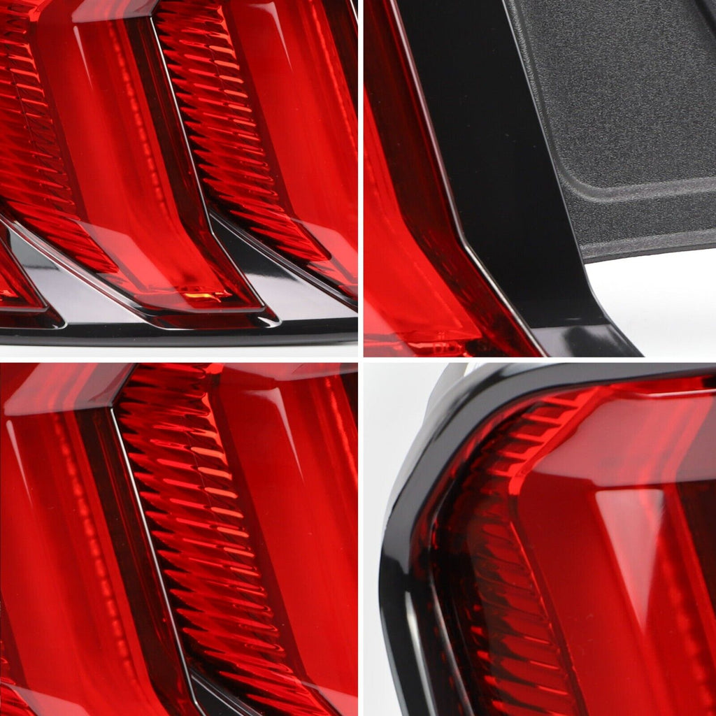 VLAND  15-23 Ford Mustang 6 MK6 S550 5 Mode Dynamic Lightbar LED DRL Rear Lights