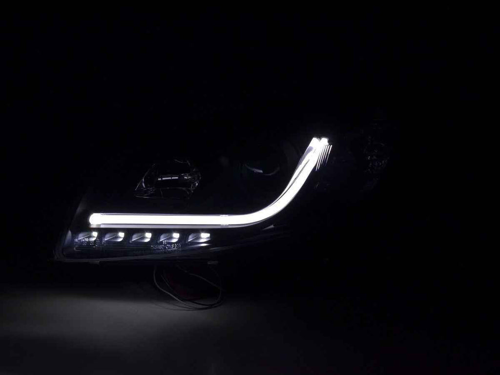 FK Pair LED DRL Halo Lightbar Headlights Opel Vauxhall Insignia 08-13 LHD