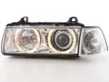 UK FKA DEPO Pair LED Halogen Headlights BMW 3 Limo E36 92-98 Chrome RHD / LHD