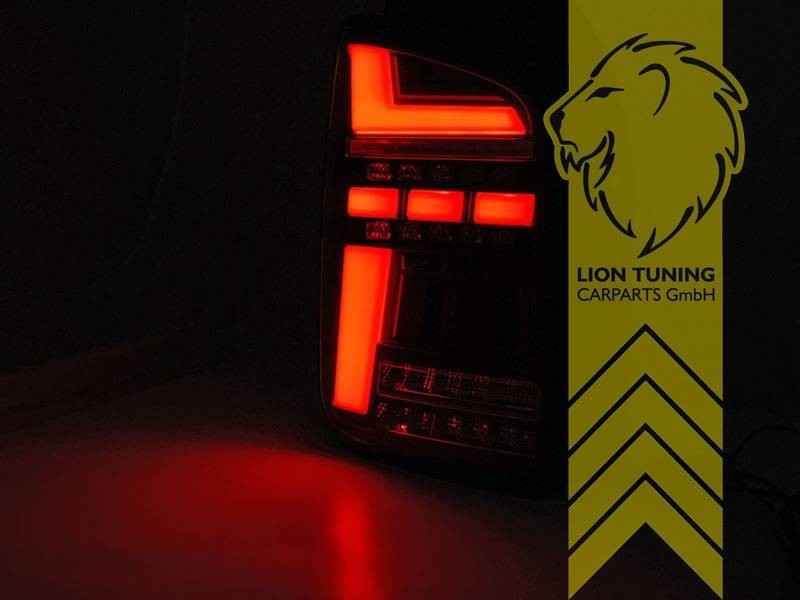 LT LED DRL Lightbar Rear lights VW T6 Bus Multivan Transporter dynamic smoke LHD