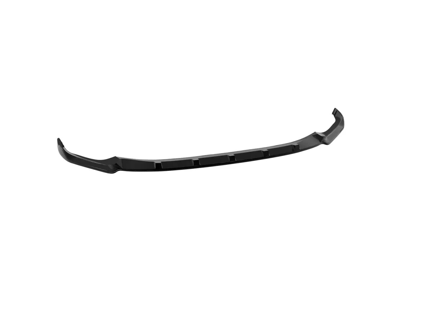 Motordrome Front Splitter Diffuser VW Tiguan R-Line Mk2 Facelift 20-24 Gloss Blk