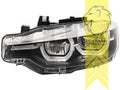 LT Full LED DRL Headlights BMW F30 Sedan F31 Touring F35 11-15 black LHD