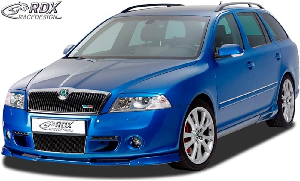 RDX Front Bumper Splitter Skoda Octavia 2 MK2 II RS 2004-2008 PU Unpainted