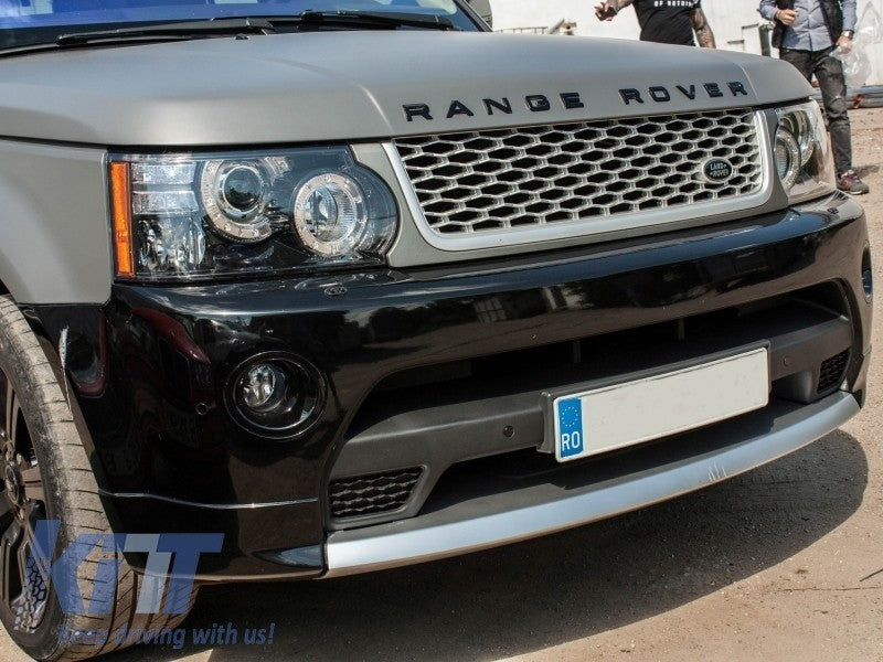KT Pair LED DRL Headlights Range Rover Sport L320 09-13 Facelift Design LHD