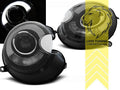 LT LED DRL Lightbar Halo Ring Headlights Mini Cooper JCW Mini One R56 R57 LHD
