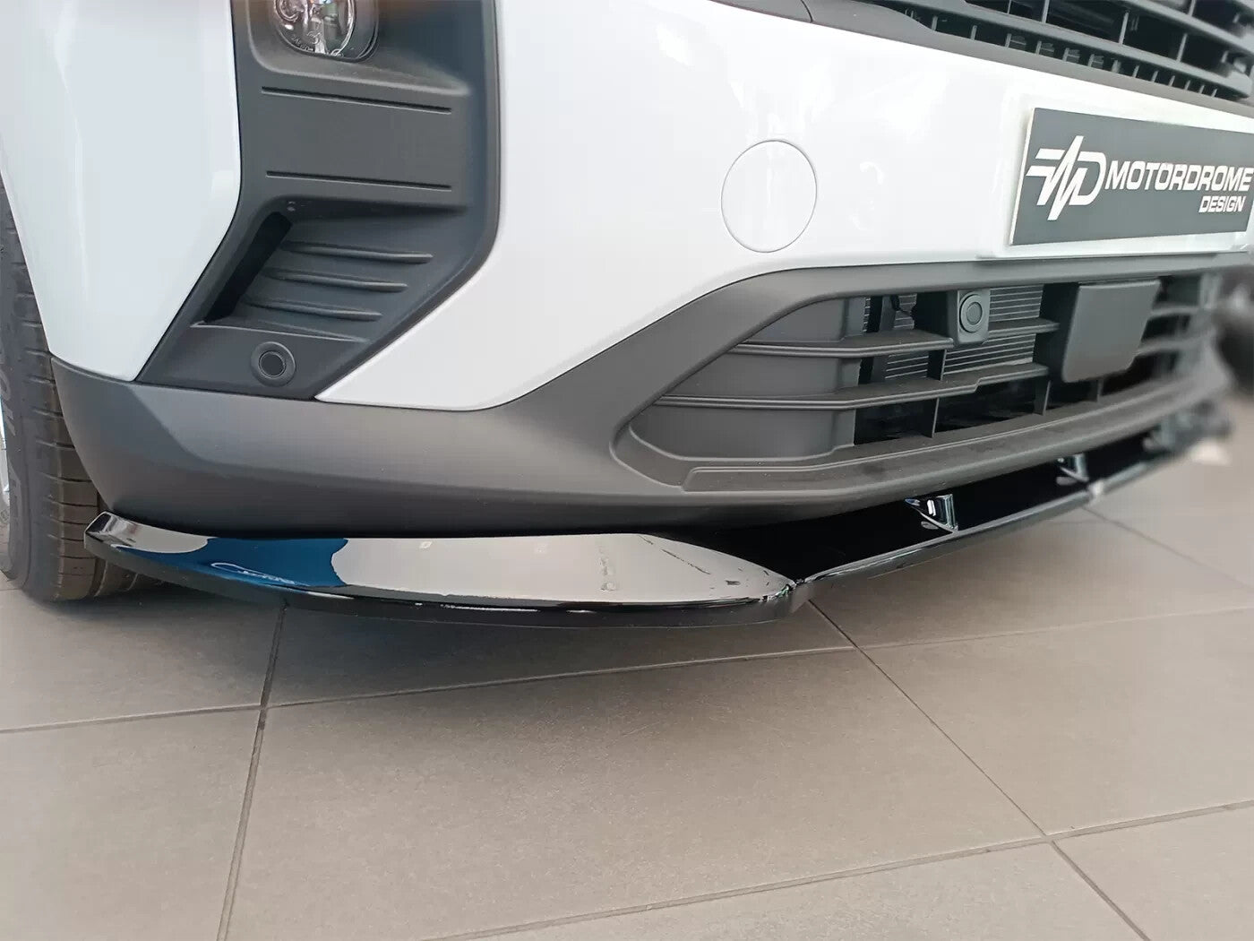 Motordrome Design Front Bumper Lower Splitter Ford Transit Courier Mk2 2023+