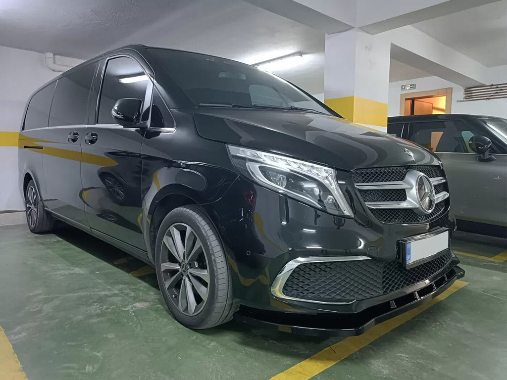 Motordrome Front Bumper Splitter Spoiler Mercedes V-Class W447 Facelift 2019+
