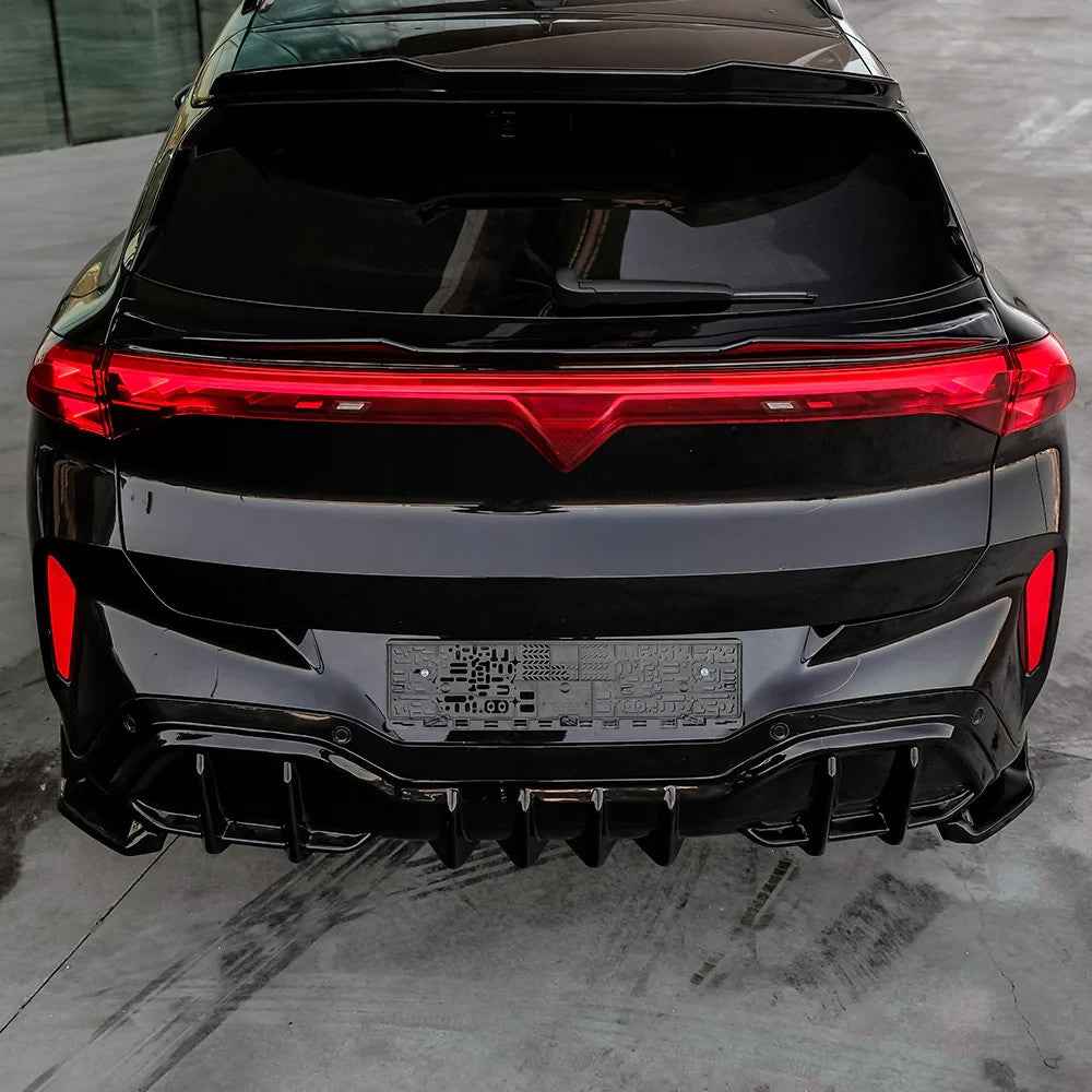 OW  Rear Bumper Diffuser Splitter Styling CUPRA Terramar Mk1 25+ ABS Gloss Black