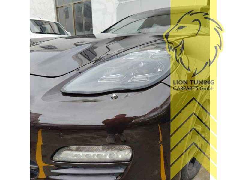 LTG Pair LED DRL Halo Dynamic Headlights Porsche Cayenne 92A FL 14-17 PO536 LHD
