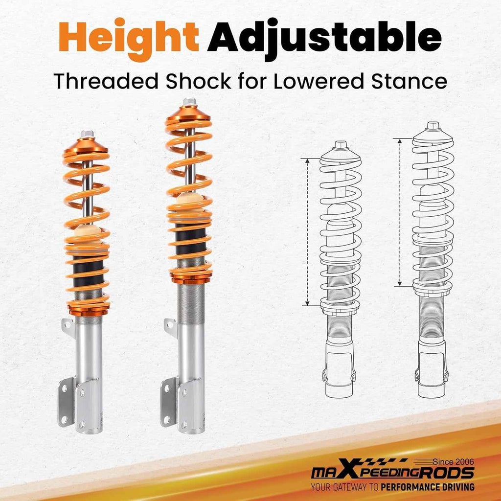 MXPR Coilovers Kit Astra Mk4 Astra G Estate 1.6 2.2 TD Ti 16V DT 98-04 Zafira A
