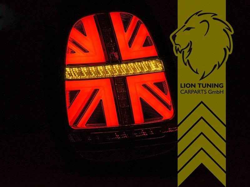 LT Pair LED Dynamic Rear Lights Tail BMW Mini Cooper F55 F56 F57 Black JCW LHD