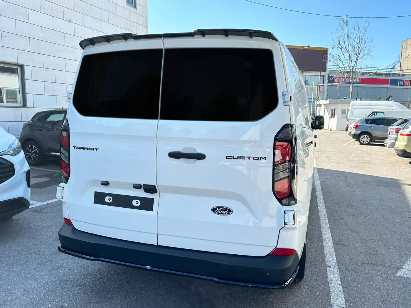 Motordrome Rear Splitter Diffuser 2 Ford Transit Custom Tourneo Mk2 VW T7
