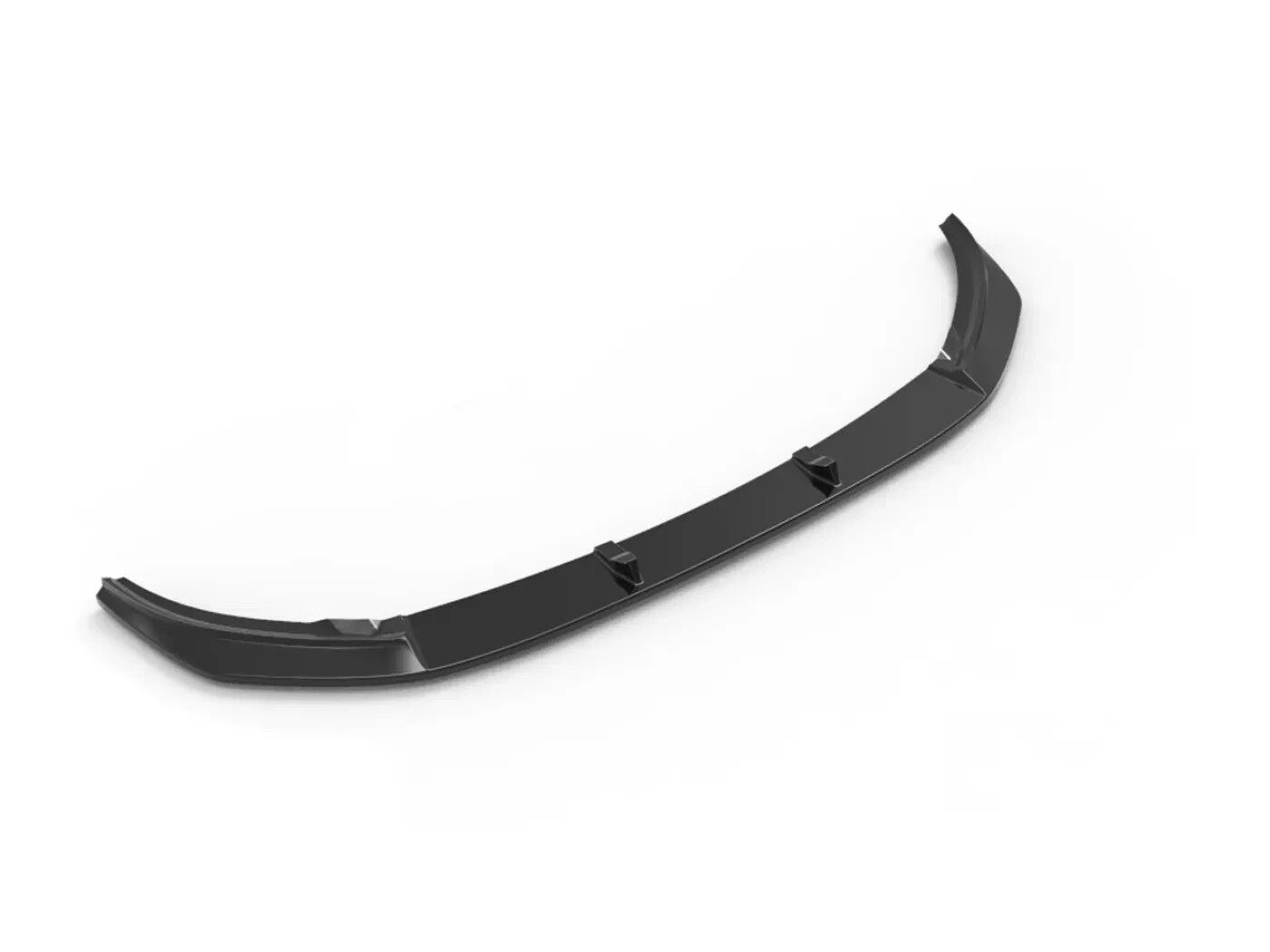Motordrome Front Bumper Lower Splitter Valance Polo Mk6 2017+ Gloss Black