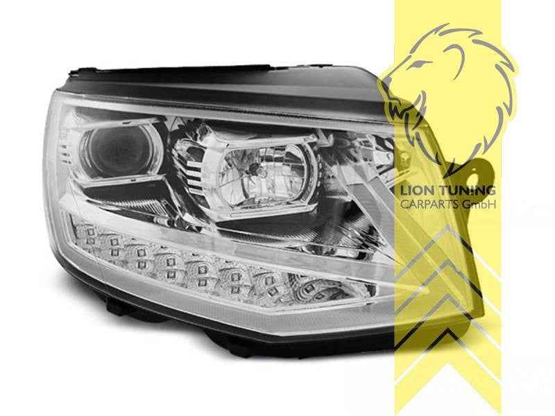 LT LED DRL Lightbar Headlights VW Bus T6 15-19 Multi Van Caravelle Transporter