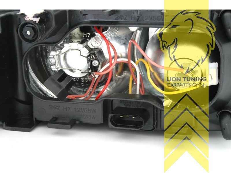 LTG Pair DEPO Halogen Headlights Audi A3 8L Facelift chrome Facelift 00-03 LHD