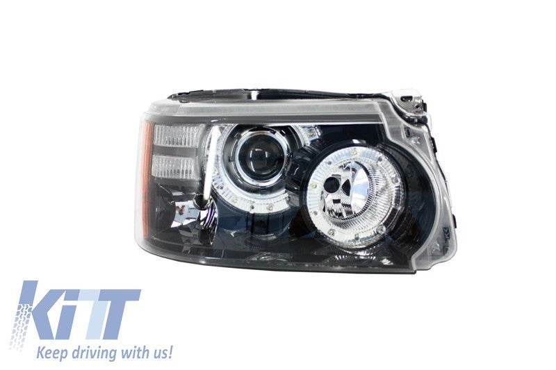 KT Pair LED DRL Headlights Range Rover Sport L320 09-13 Facelift Design LHD
