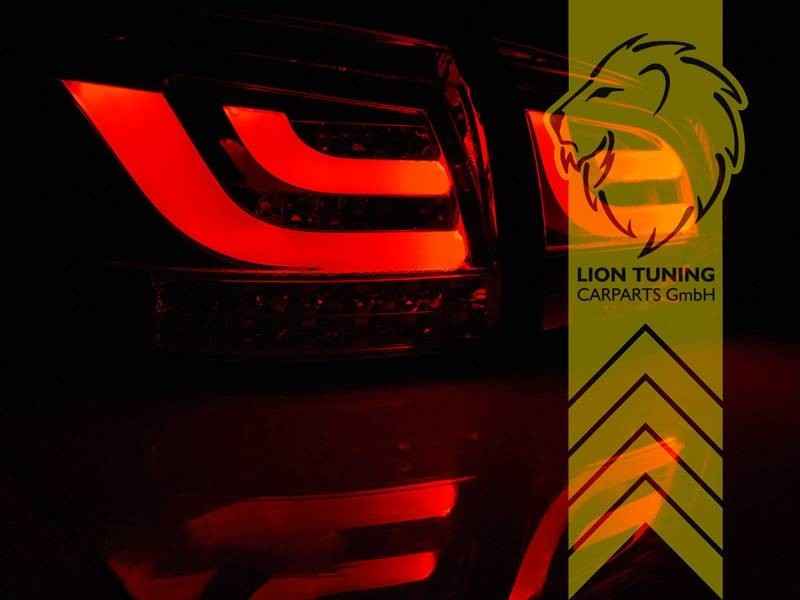 LTG Pair LED Dynamic Rear Lights Tail Lamps VW Golf 6 5K1 red black 08-13 LHD