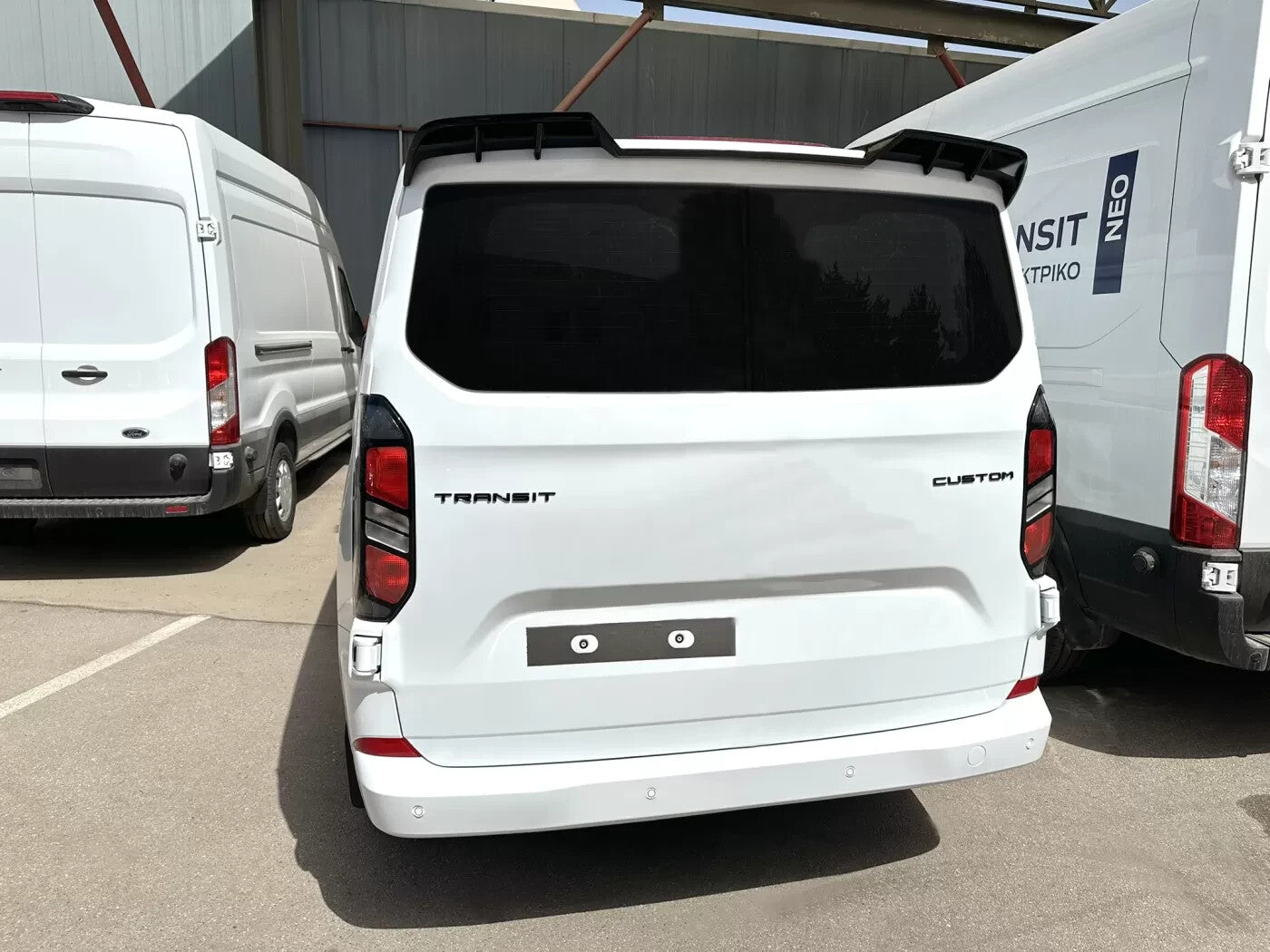Motordrome Rear Wing Boot Roof Spoiler Ford Transit Tourneo Custom Mk2 VW T7