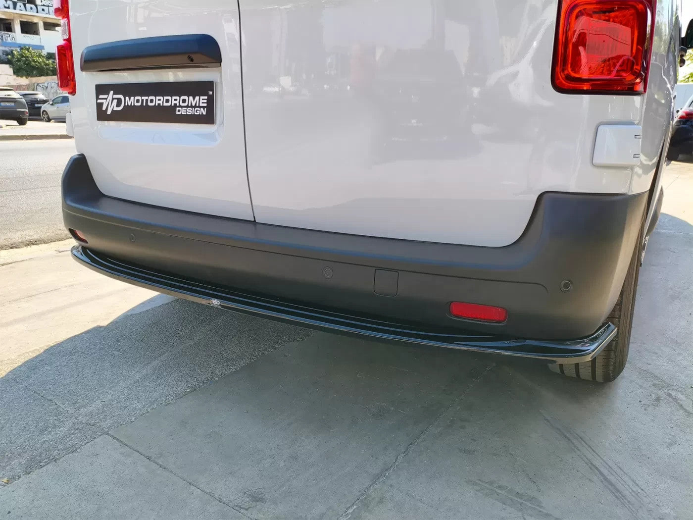 Motordrome Rear Diffusor Jumpy Space Tourer Scudo Vivaro Zafira Expert Proace