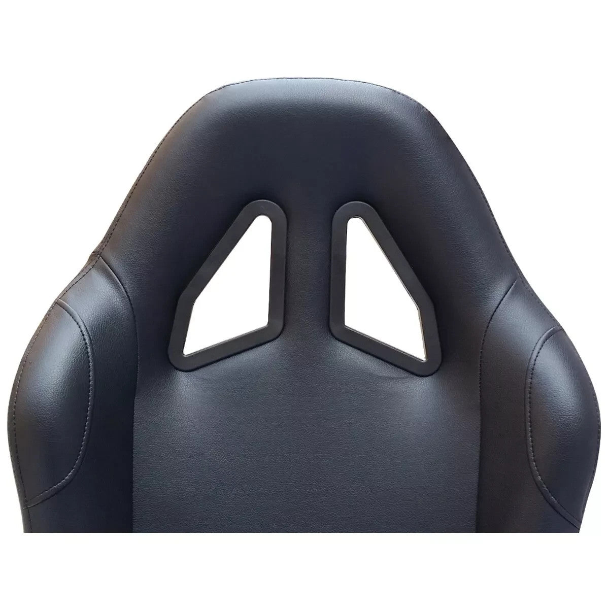 FKA LUXE Driving Game Sim Racing Simulator Frame + Folding Seat + Mat Black