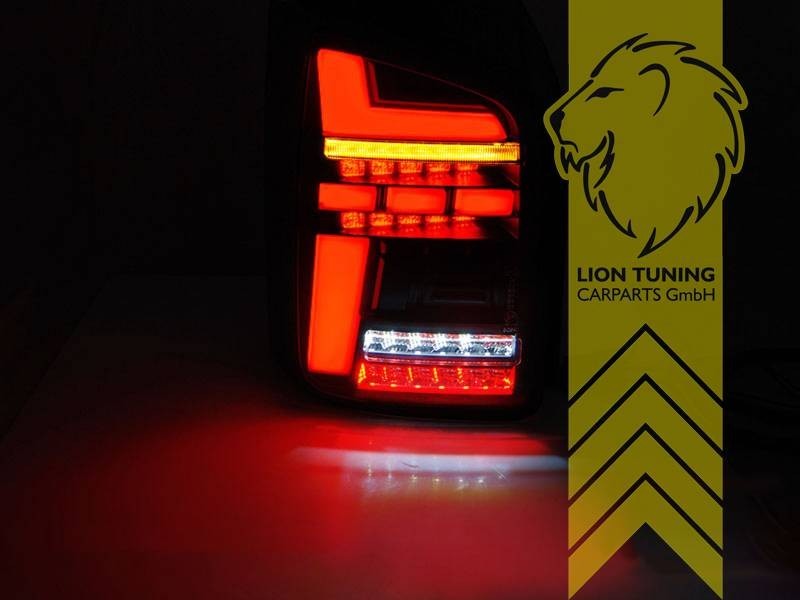 LT LED DRL Lightbar Rear lights VW T6 Bus Multivan Transporter dynamic smoke LHD