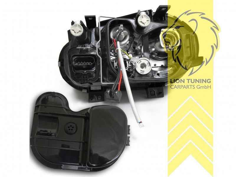 LTG Pair DEPO Headlights VW Golf 4 IV 1J1 1J5 1E7 sedan Variant Cabrio 97-06 LHD