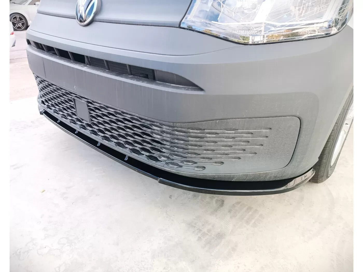 Motordrome Front Bumper Lower Splitter VW Caddy Mk5 2021+ Gloss Black