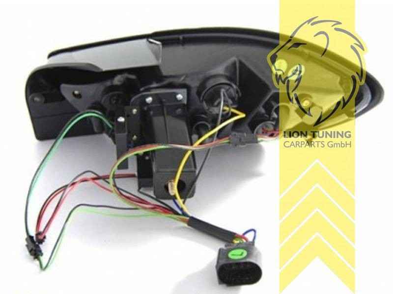 LTG Pair LED Rear Lights Tail Lamps Seat Ibiza 6J 6J5 08-12 smoke FR design LHD