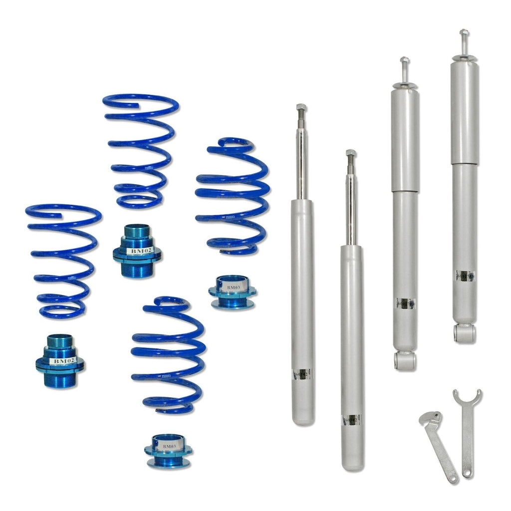 JOM 741033 Blueline Lower Coilovers 3 Series Touring (E30) 316 316i 318i 320i 323i 325i and 324D / TD built 1988 - 03.1995