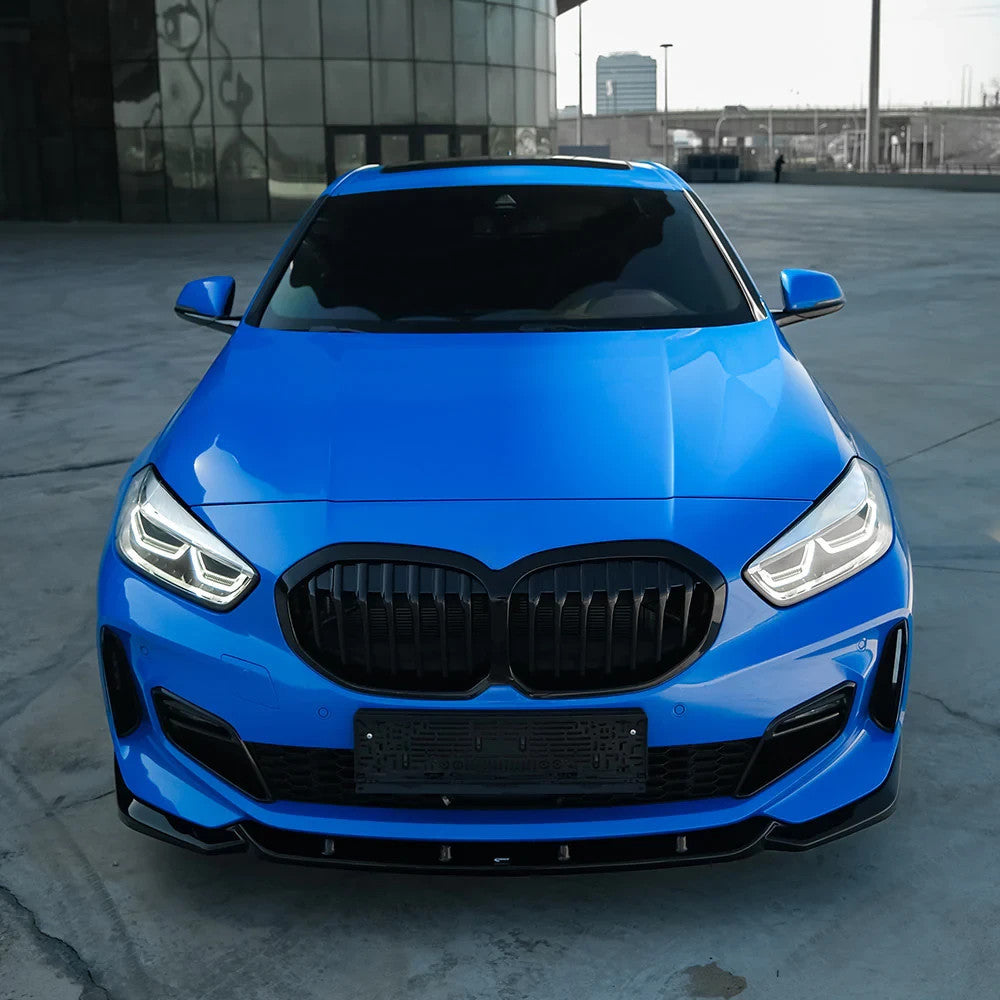OW Front Bumper Lip Splitter BMW 1 Series F40 M-Pack 19-24 M135i Gloss Black