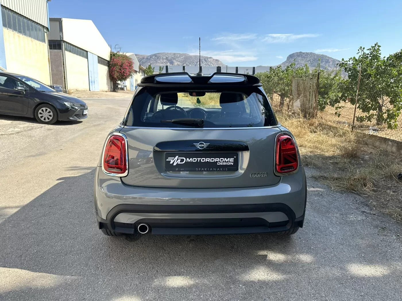 Motordrome Roof Rear Spoiler Wing BMW Mini Cooper F55 / F56 Gloss Black
