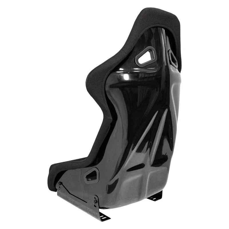 ATST x1 BS1 Universal Classic Bucket Seats Black HD Textile Fabric + slides