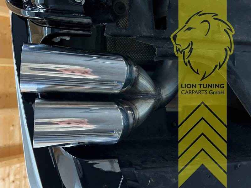 LTG Stainless steel exhaust tailpipe Pipe BMW F30 F31 F32 F33 F36 70mm diesel