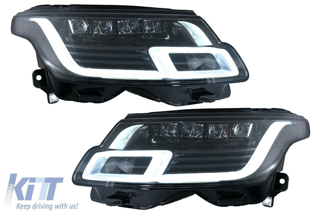 KT Pair LED DRL Dyna Headlights Land Range Rover IV Vogue 13-17 Conv 18+  LHD