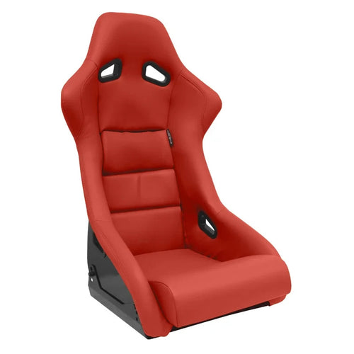 ATST x1 BS1 Universal Classic Bucket Seats Red Synth leather + slides